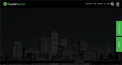 Desktop Screenshot of haydengreen.co.uk
