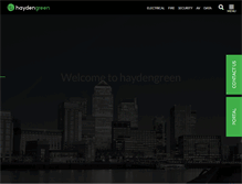 Tablet Screenshot of haydengreen.co.uk